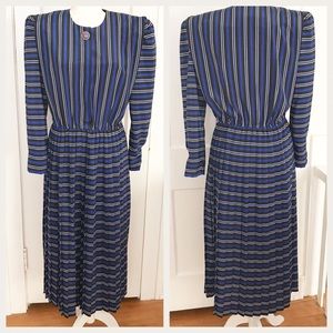 ❤️ 3/$15 '80s Lady Carol of New York Dress